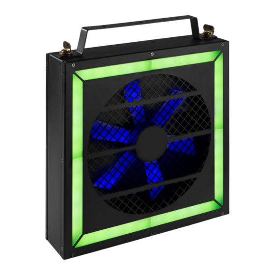 Beamz LED Twister 400 Fan RGB DMX Instruction Manual