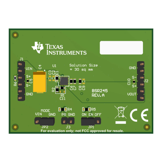 Texas Instruments TPSM82830 AEVM Series Manuals