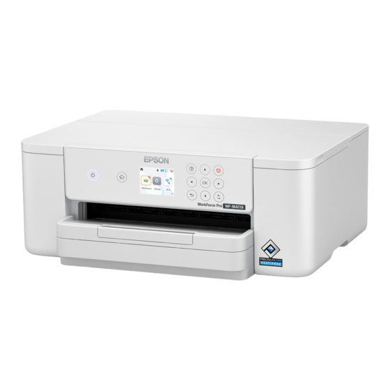 Epson WorkForce Pro WF-M4119 Quick Start Manual