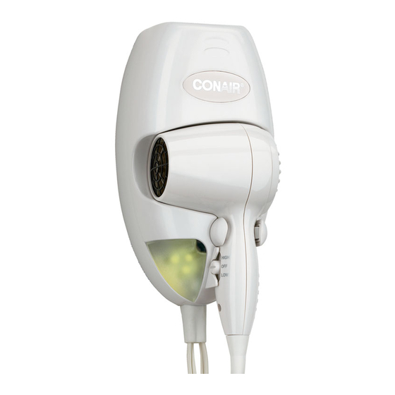 Conair 134CH Instruction & Styling Manual