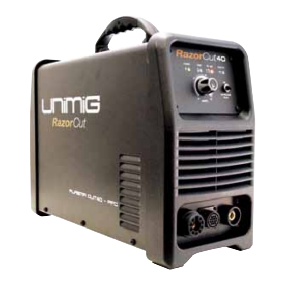 Unimig RazorCut KUPJRRW40 Operating Manual