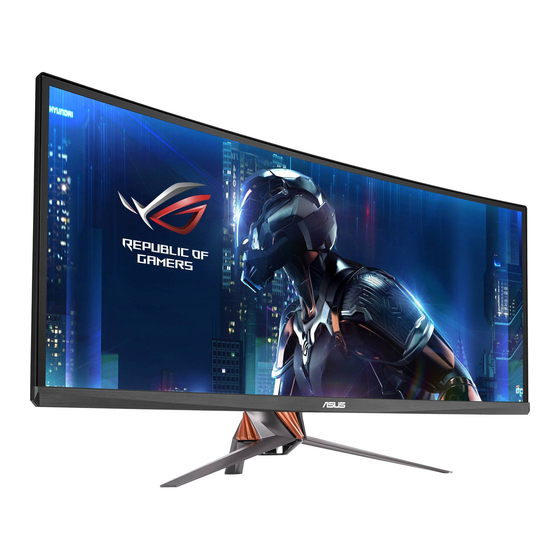 Asus PG348 User Manual