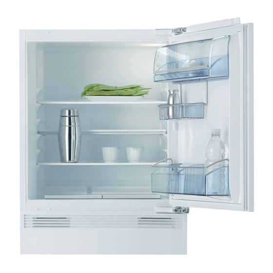 AEG SU86000-6I Bench refrigerator Manuals