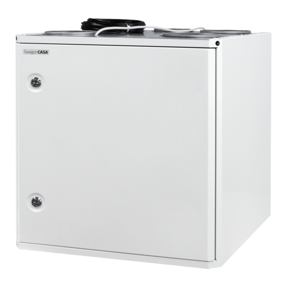 Swegon CASA R120 Instructions For Installation, Operation And Maintenance