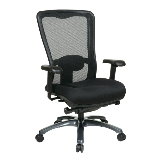 Office Star Products Pro-Line II 97720 Manual