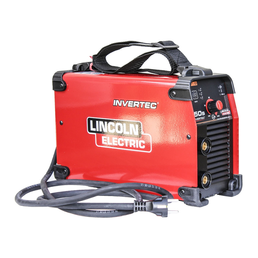 Lincoln Electric INVERTEC 135S Operator's Manual