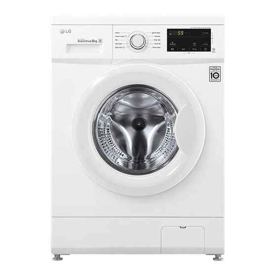 LG FH2J3TDN0 Washing Machine Manuals