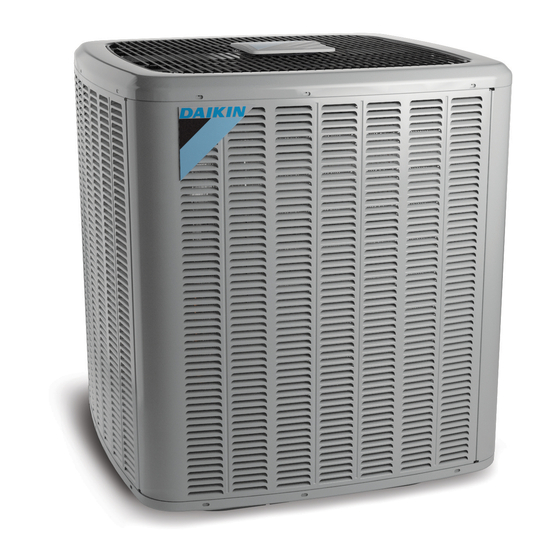 Daikin DX20VC Service Instructions Manual