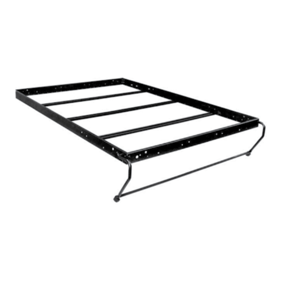 Outwater architectural products alpha bed SBF Manuals