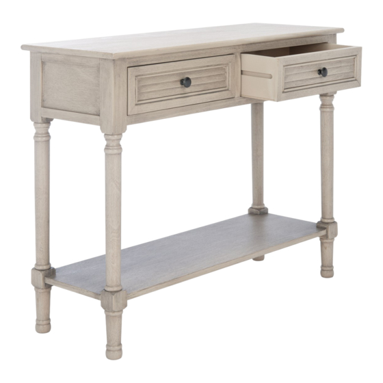 Safavieh Furniture Tate CNS5720 Quick Start Manual