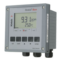 Knick Stratos Eco 2405 CondI User Manual