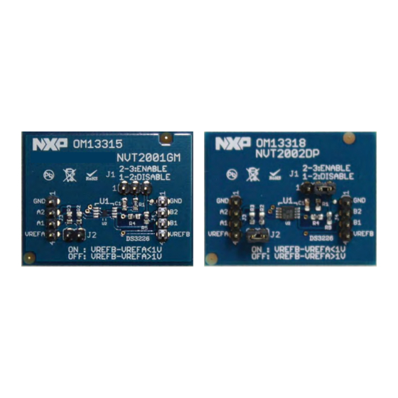 NXP Semiconductors NVT2002DP User Manual