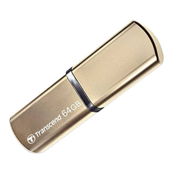 Transcend JetFlash 820 User Manual