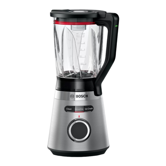 Bosch VitaPower 4 MMB63 Series Information For Use