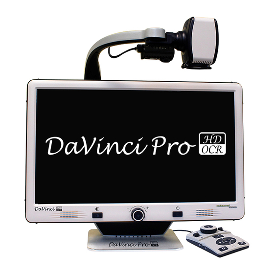 ENHANCED VISION DaVinci Pro User Manual