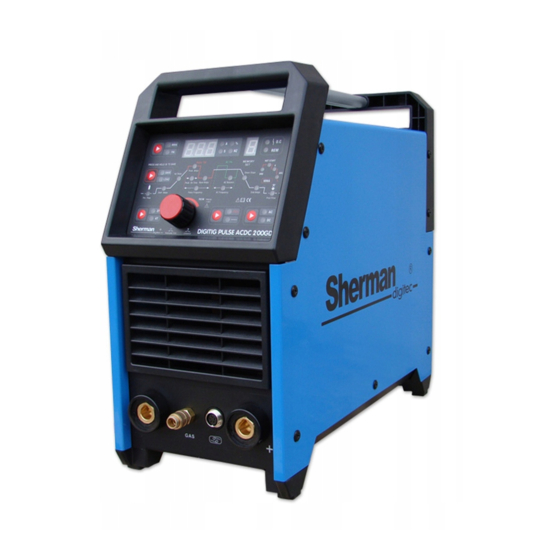 Sherman DIGITIG 200GD Instruction Manual