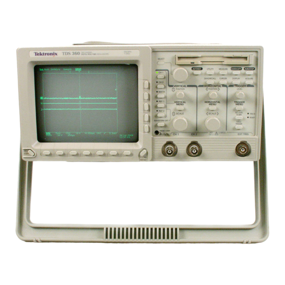 Tektronix TDS 340A Technical Reference