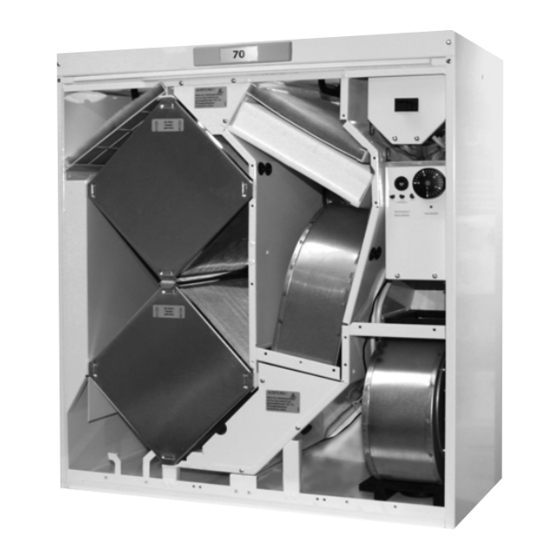 Vallox 70 COMPACT R/L Technical Specifications