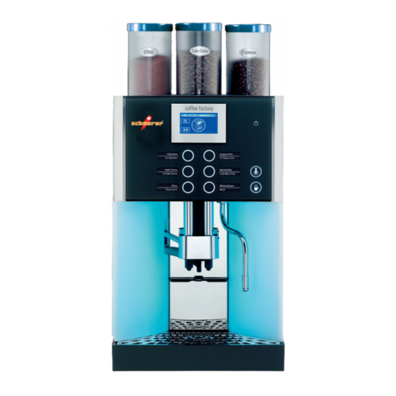 Schaerer Coffee Factory Conversion Manual