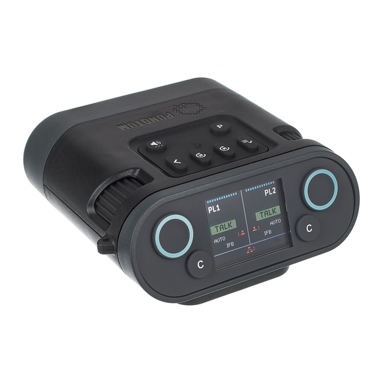 Riedel Punqtum Q Series User Manual