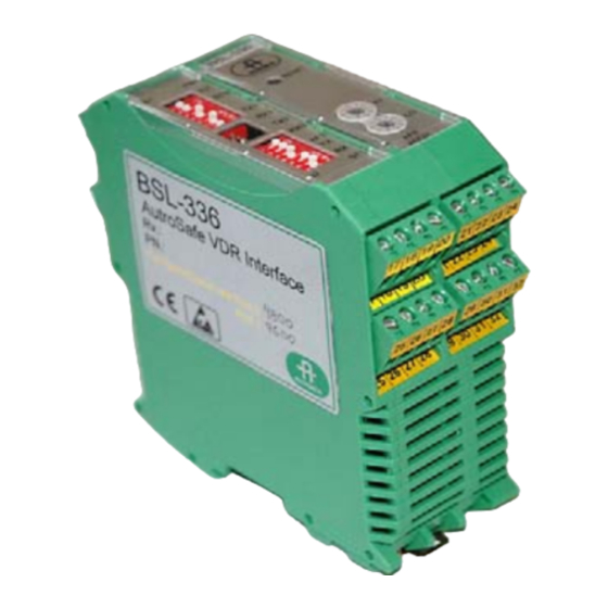 Autronica AutroSafe Self Verify BSL-336 Handbook