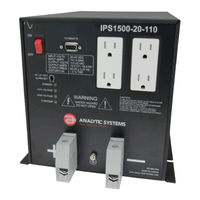 Analytic Systems IPS1500 Series Installation & Operation Manual