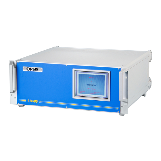 Opsis LD500 Installation & User Manual