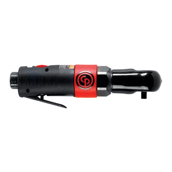 Chicago Pneumatic CP825C Operator's Manual