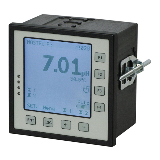Mostec M3020R Operating Manual
