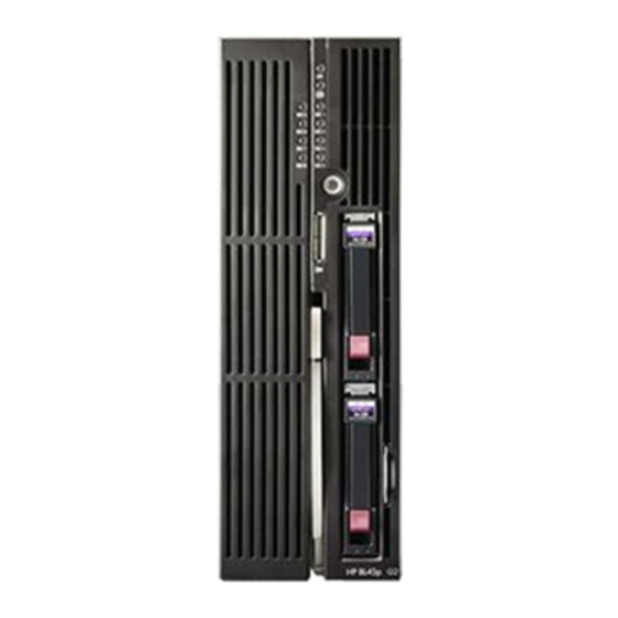HP ProLiant BL45p User Manual