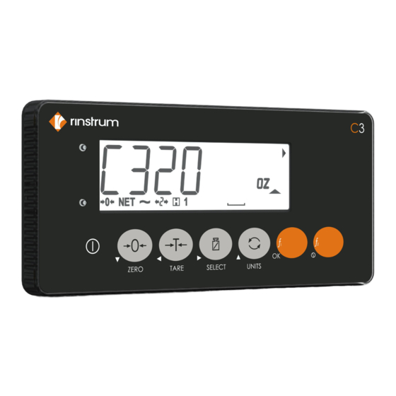 Rinstrum C300 Series Reference Manual
