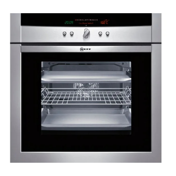 NEFF B46E64N0AU - annexe 1 Manual