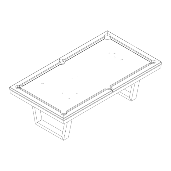 Dynamic Billard MADRID Assembly Instructions Manual
