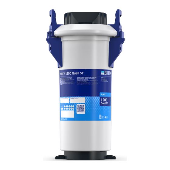 Brita PURITY Quell ST Replacement Instructions Manual