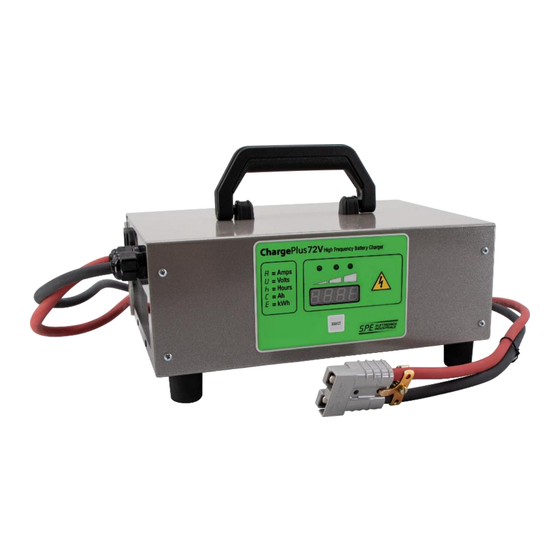 S.P.E. CHARGE PLUS 72V User Manual