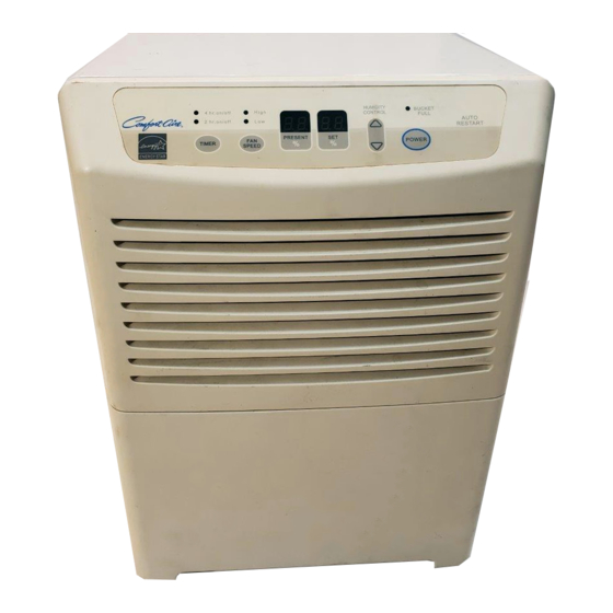Heat Controller Comfort-Aire BHD-301-C Manuals