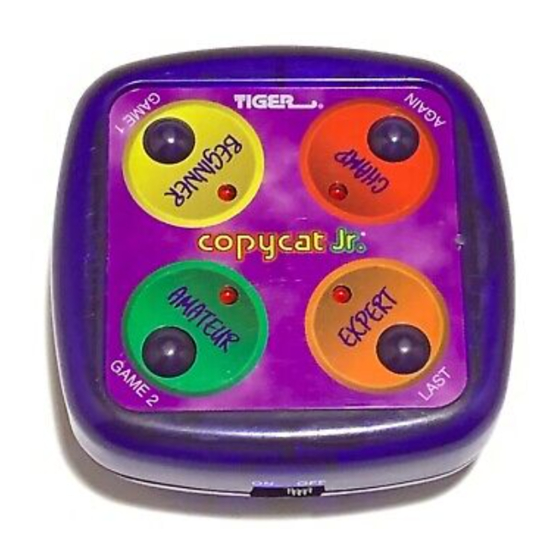 TIGER ELECTRONICS 92004 INSTRUCTIONS Pdf Download ManualsLib