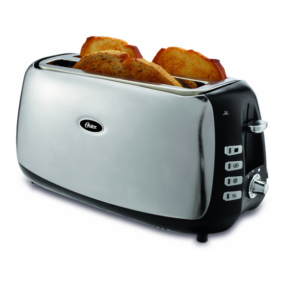 Oster TSSTTRJB30 4-Slice Toaster - Stainless Steel