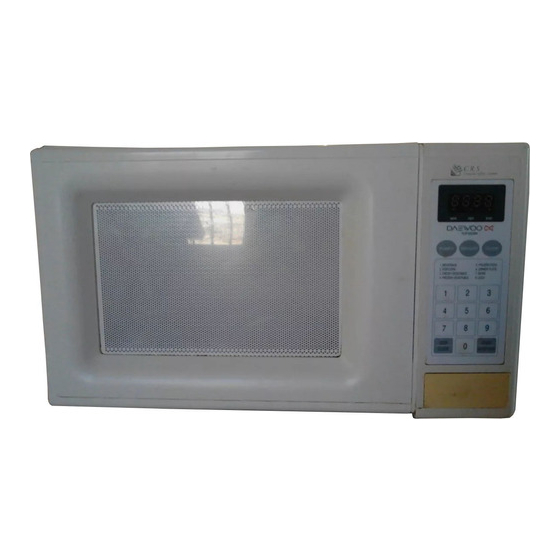 daewoo kor 63d7 microwave