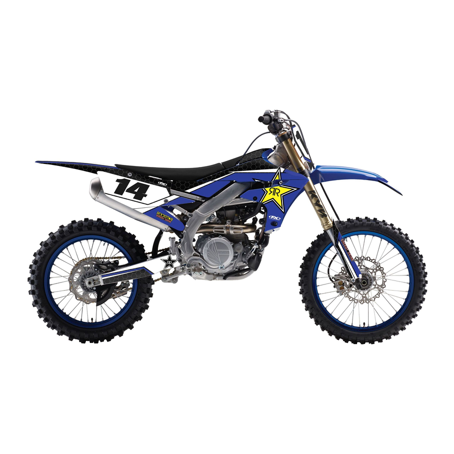 YAMAHA YZ250F(V) OWNER'S SERVICE MANUAL Pdf Download