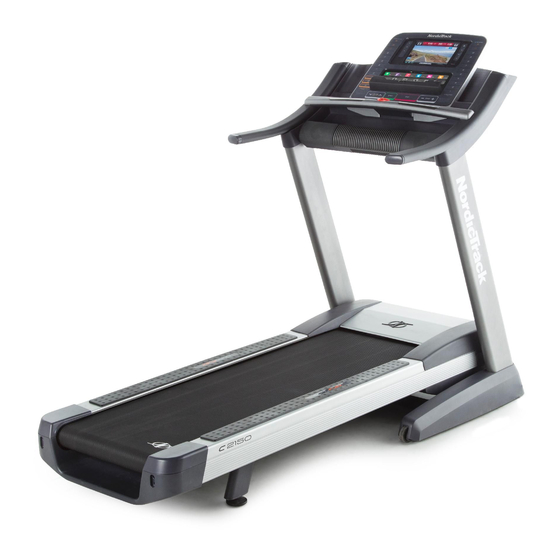 NORDICTRACK 2150 TREADMILL USER MANUAL Pdf Download ManualsLib