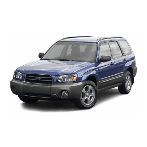 SUBARU FORESTER OWNER'S MANUAL Pdf Download ManualsLib