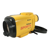 Sony SPK-TRB Operating Instructions