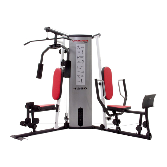 Weider pro best sale 4950 workout guide