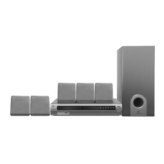 ZENITH DVT721 HOME THEATER IN A BOX SYSTEM INSTALLATION AND OPERATING