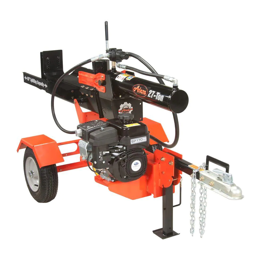 ARIENS 27TON LOG SPLITTER MANUAL Pdf Download ManualsLib