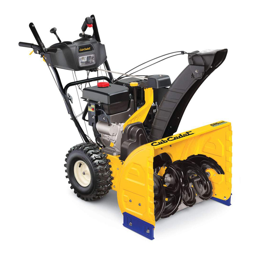 CUB CADET 524 WE SPECIFICATIONS Pdf Download ManualsLib