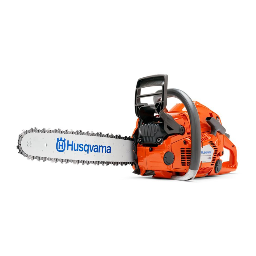 HUSQVARNA 545 TRIOBRAKE OPERATION MANUAL Pdf Download | ManualsLib