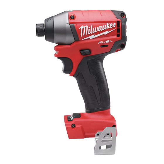 MILWAUKEE 2653-20 OPERATOR'S MANUAL Pdf Download | ManualsLib