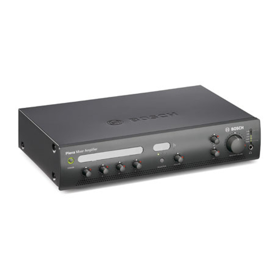 Bosch PLE-1MA030-EU Installation And User Instructions Manual